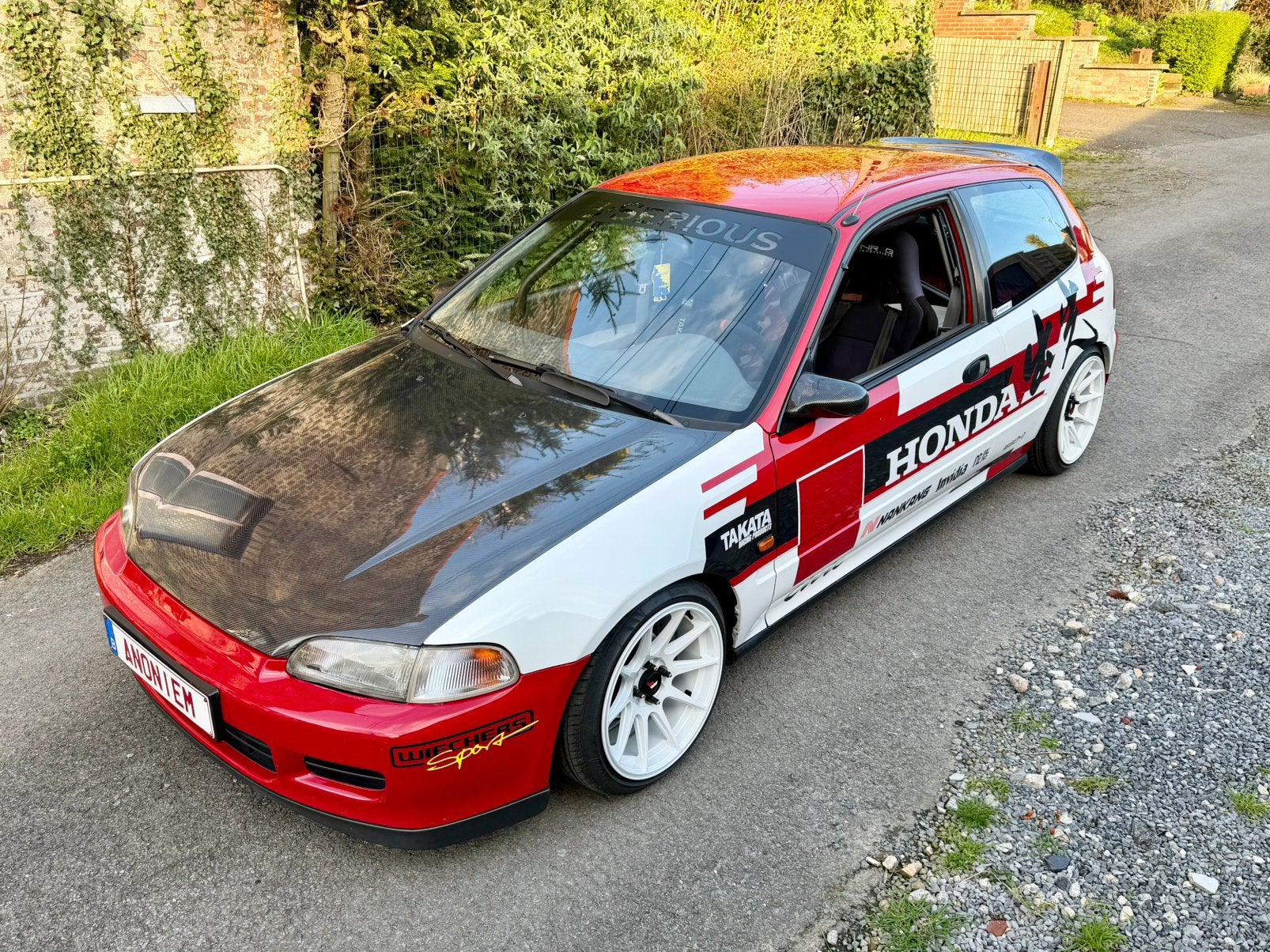 Honda Civic EG3, Rouge, Achat, Boîte manuelle, 1300 cm³
