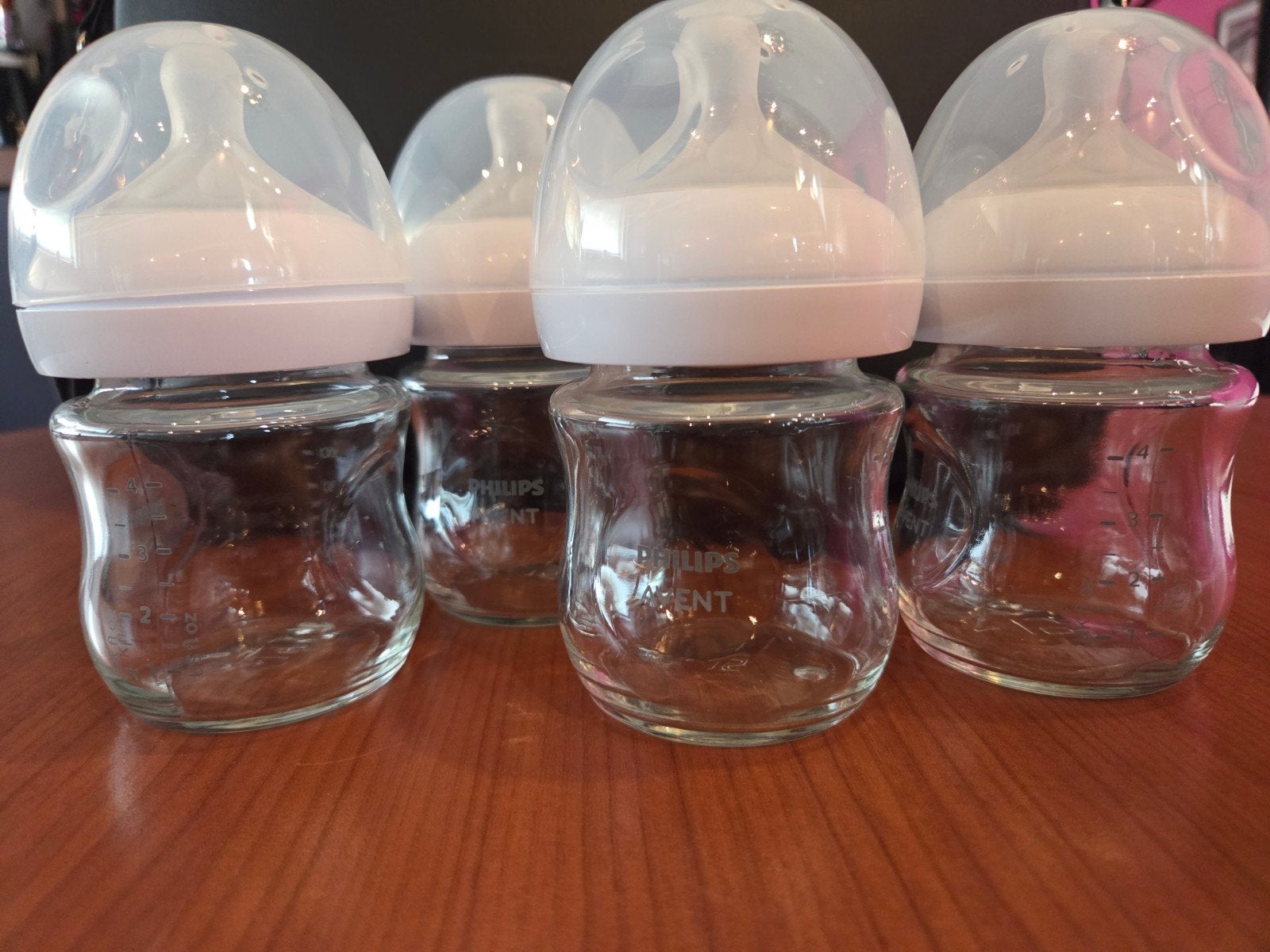 Set van 4 Philips AVENT babyflessen voor pasgeborenen, Ophalen of Verzenden, Nieuw, Babyfles, Philips Avent