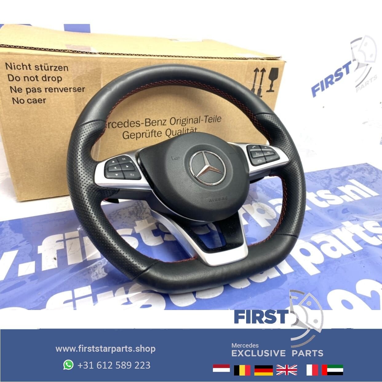 ORIGINEEL AMG STUUR Mercedes W176 W204 W205 W117 W156 W212 W, Auto-onderdelen, Gebruikt, -, Ophalen of Verzenden, -