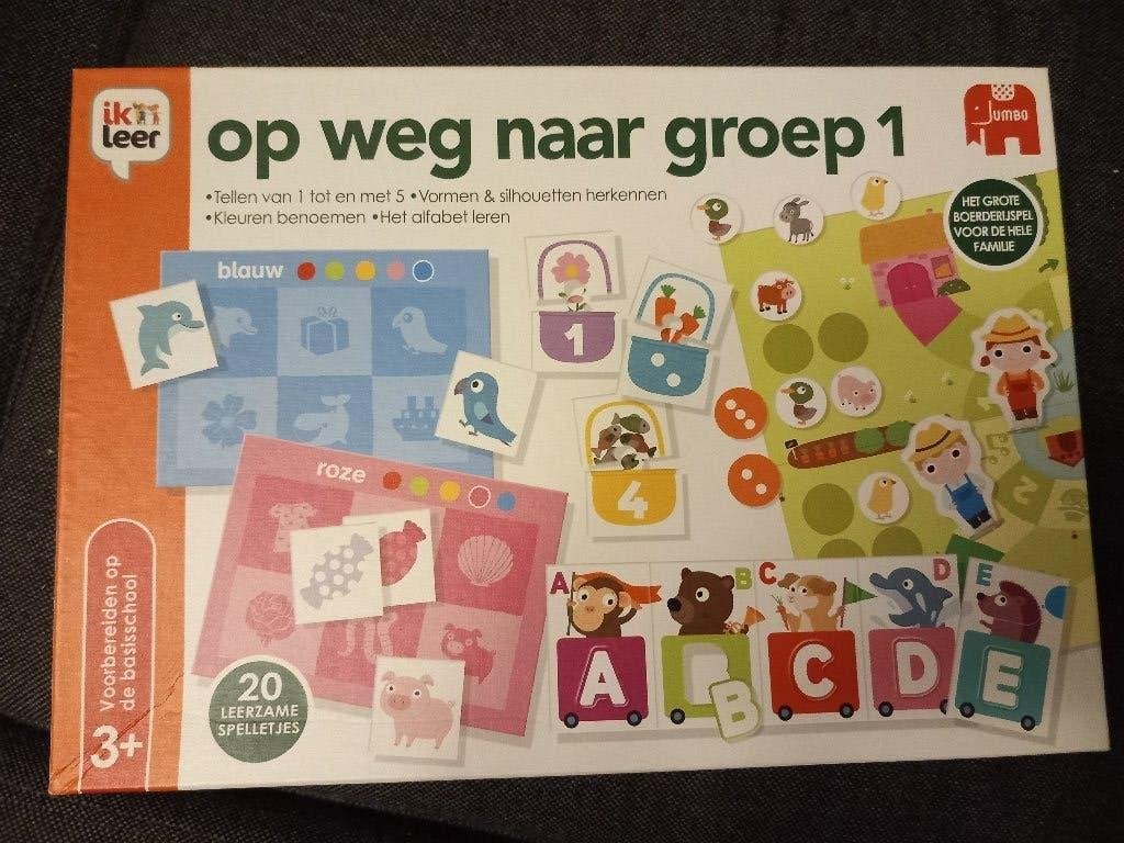 Jumbo ik leer: Op weg naar groep 1 (= 2e kleuterklas), Kinderen en Baby's, Ophalen, Gebruikt, Puzzelen