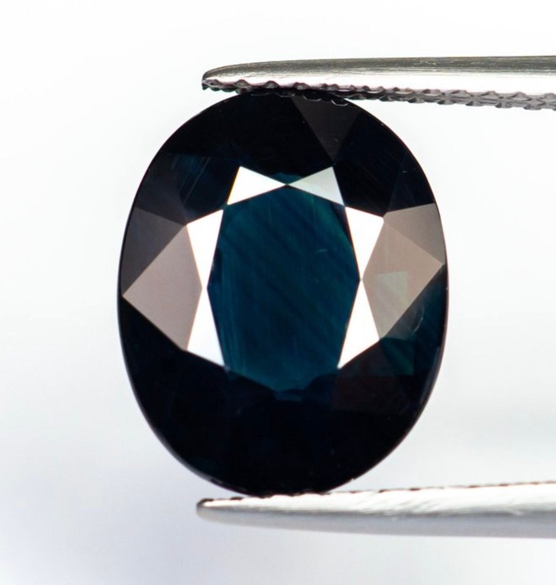 Saphir naturel non traité (No Heat) - 5,92 ct - Certifié, Enlèvement ou Envoi, Neuf