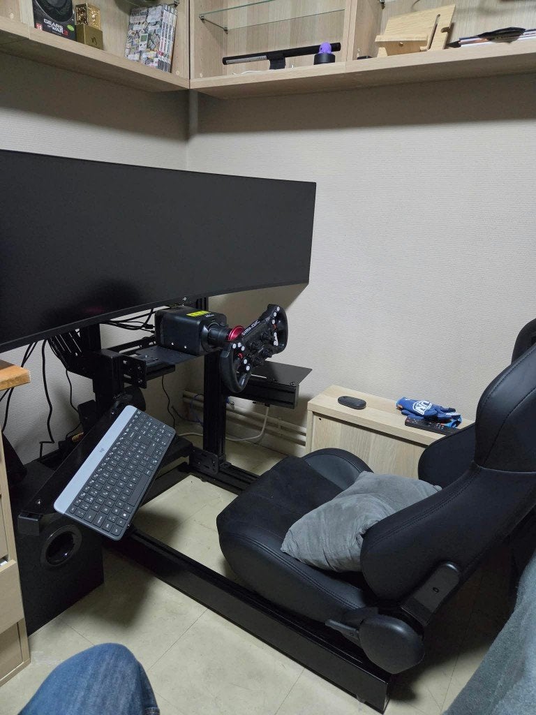 Simulateur de Sim Racing Complet - Châssis Simgasm & Simagic, Games en Spelcomputers, Ophalen, 1 speler, Zo goed als nieuw, Vanaf 3 jaar
