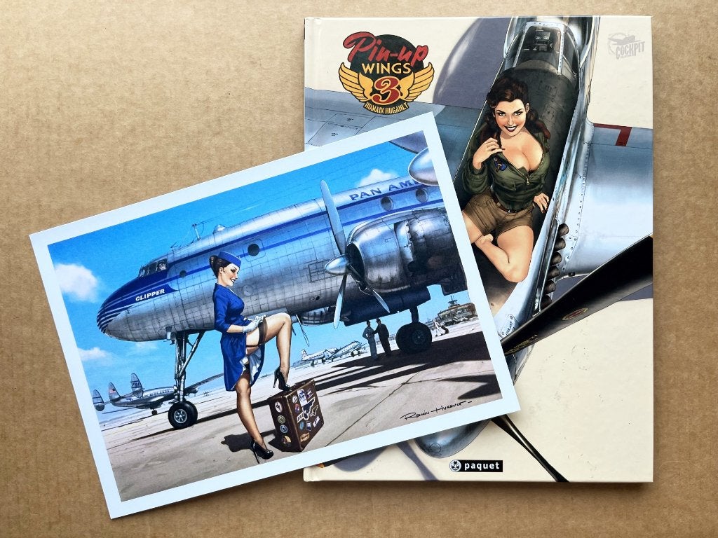 Pin-Up Wings T3 + XL - Art Book - Hugault - EO2013 - Paquet, Envoi
