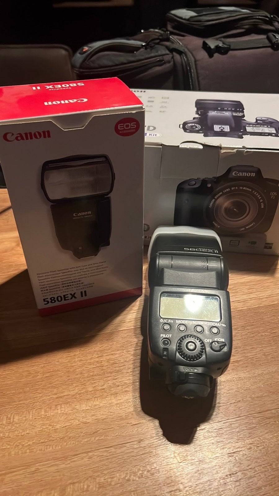 Canon 580EX II, TV, Hi-fi & Vidéo, Photo | Flash, Enlèvement ou Envoi, Comme neuf, Canon