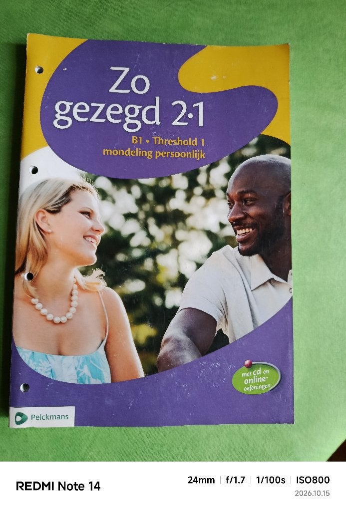 Zo gezegd 2.1 - Nederlands voor anderstaligen,, Livres, Enlèvement ou Envoi, Neuf, Néerlandais, Christine; Le Page Els; Mertens Els; Maes Kris; Peeters Ingrid