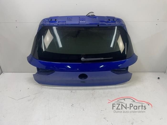 VW Golf 8 5H R Achterklep Blauw Privacy glas, Ophalen of Verzenden, Gebruikt, Achter, Achterklep