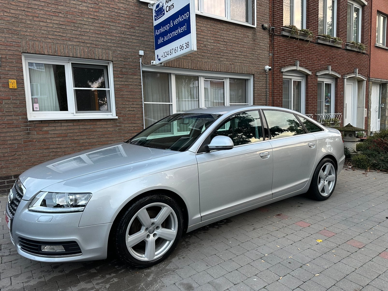Audi A6 2.0tdi! Nieuwstaat! Airco*Navi* 165000km* Garantie!, Auto's, 139 g/km, Zwart, 4 cilinders, Leder