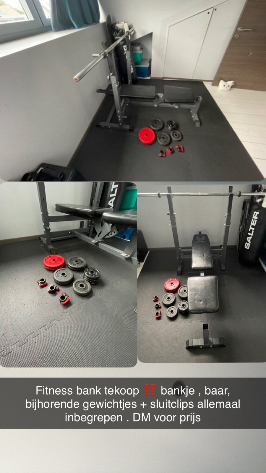 Banc de fitness, Sports & Fitness, Enlèvement, Comme neuf