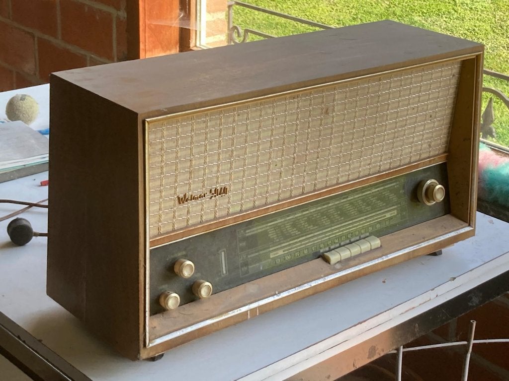 Retro radio WEIMAR 5040. Voor verzamelaars, Enlèvement, Utilisé, Radio