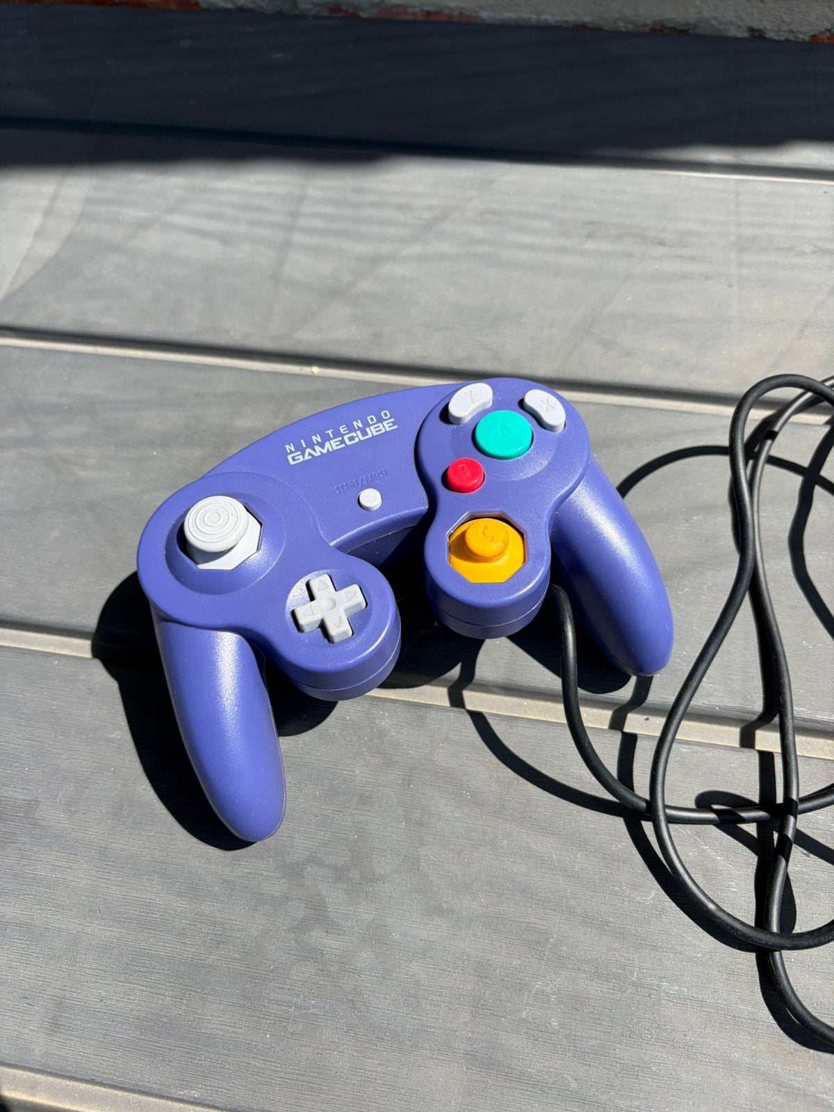 Controller Nintendo GameCube -paars, Ophalen of Verzenden, Gebruikt, Paars