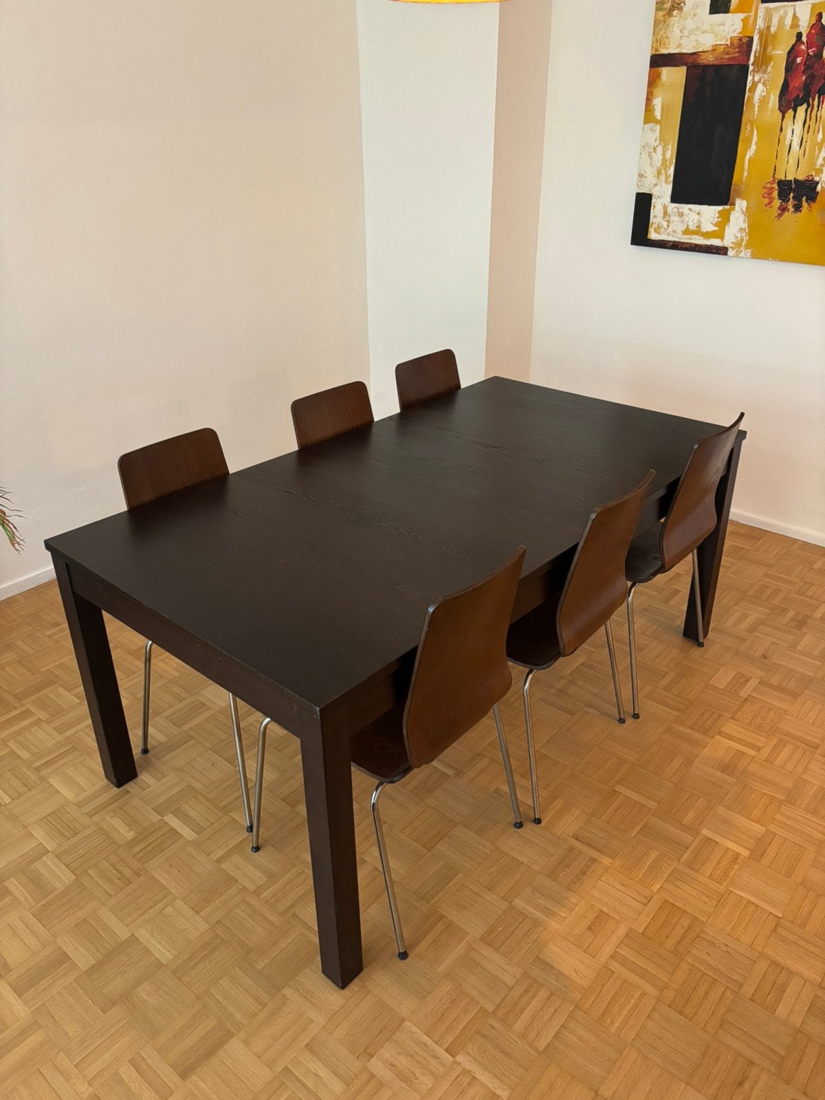 Uittrekbare eettafel – 180x90 cm (uitschuifbaar tot 260 cm), Huis en Inrichting, Ophalen, Zo goed als nieuw