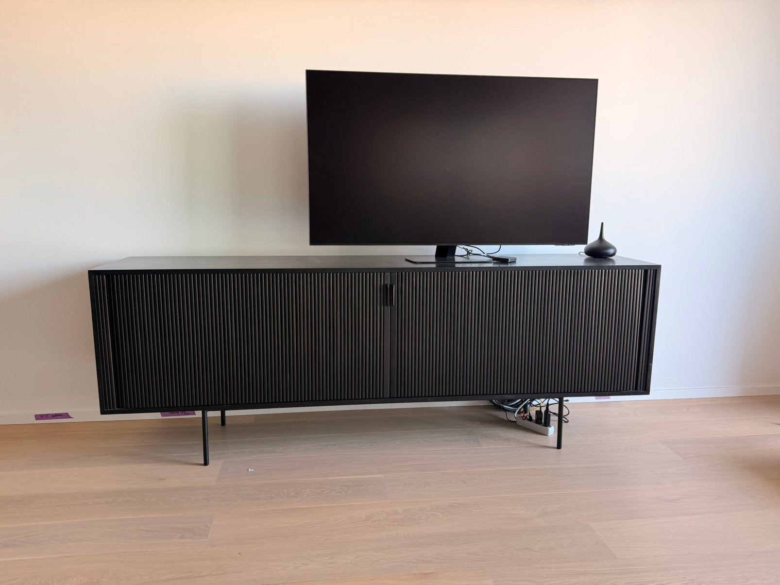 Tv meubel Ethnicraft Roller Max, Enlèvement, Comme neuf