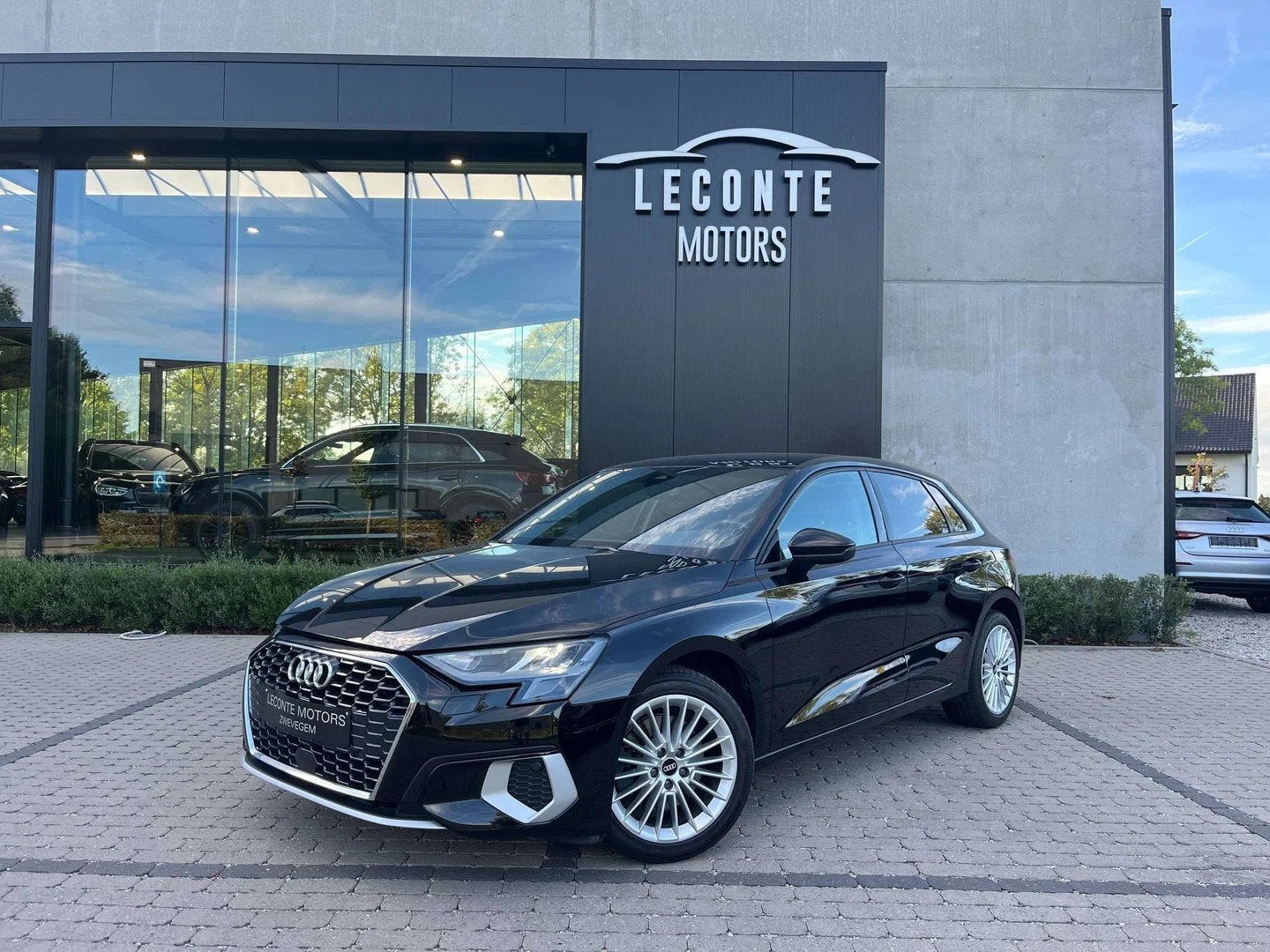 Audi A3 Sportback A3 30 TFSI Advanced LED/Carplay/Gps/Cruise, Auto's, Stof, Gebruikt, Zwart, 5 deurs