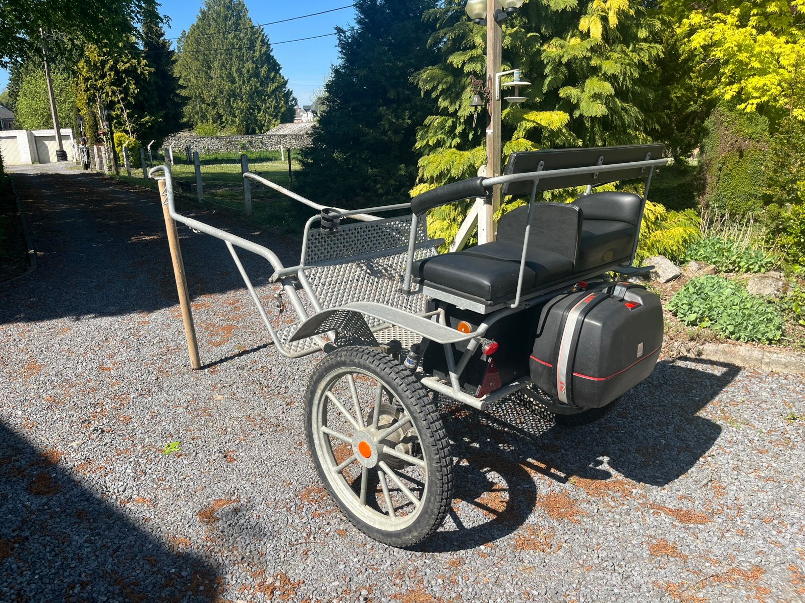 SULKY 2 roues, Comme neuf, Calèche marathon, Cheval ou Poney