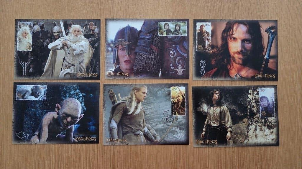 Lord of the Rings Maximum Cards (6 st) - N Zealand 2003, Verzamelen, Ophalen of Verzenden, Zo goed als nieuw