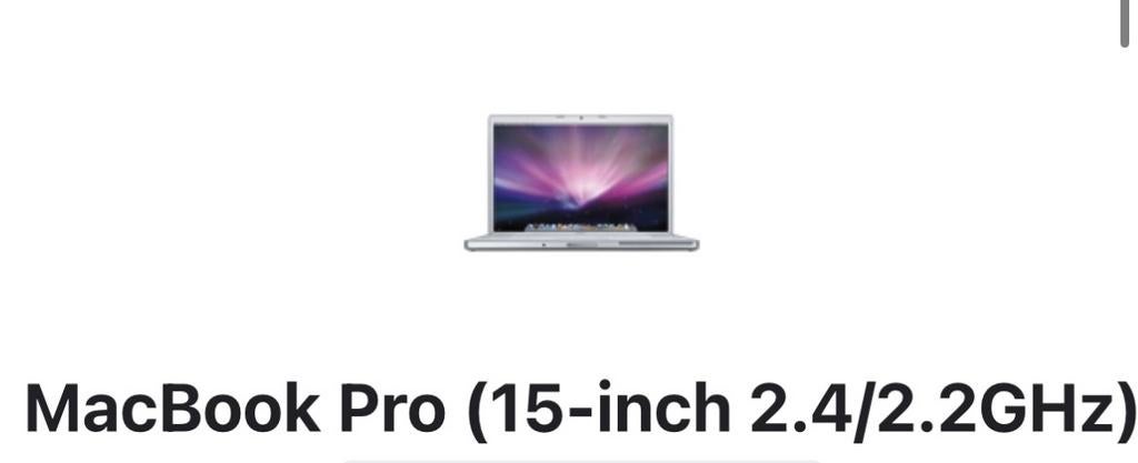 Macbook pro 15 inch van 2007, Computers en Software, Ophalen, Zo goed als nieuw, 15 inch, MacBook