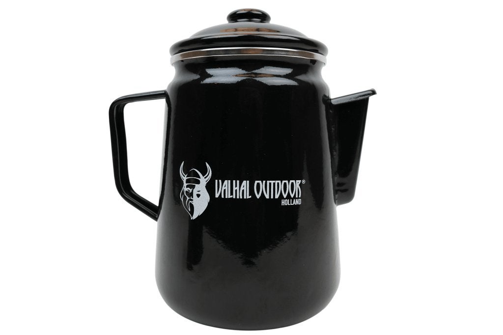 Valhal outdoor: Percolator, mok, vuurschaal, wax, Enlèvement ou Envoi, Neuf, Émail