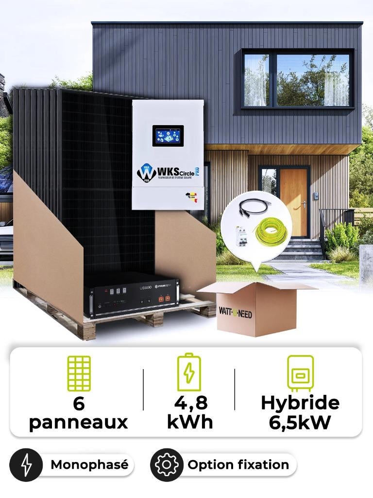Autonome zonnekit, Doe-het-zelf en Bouw, Zonnepanelen en Toebehoren, Nieuw, Compleet systeem, 100 tot 200 wattpiek, Ophalen