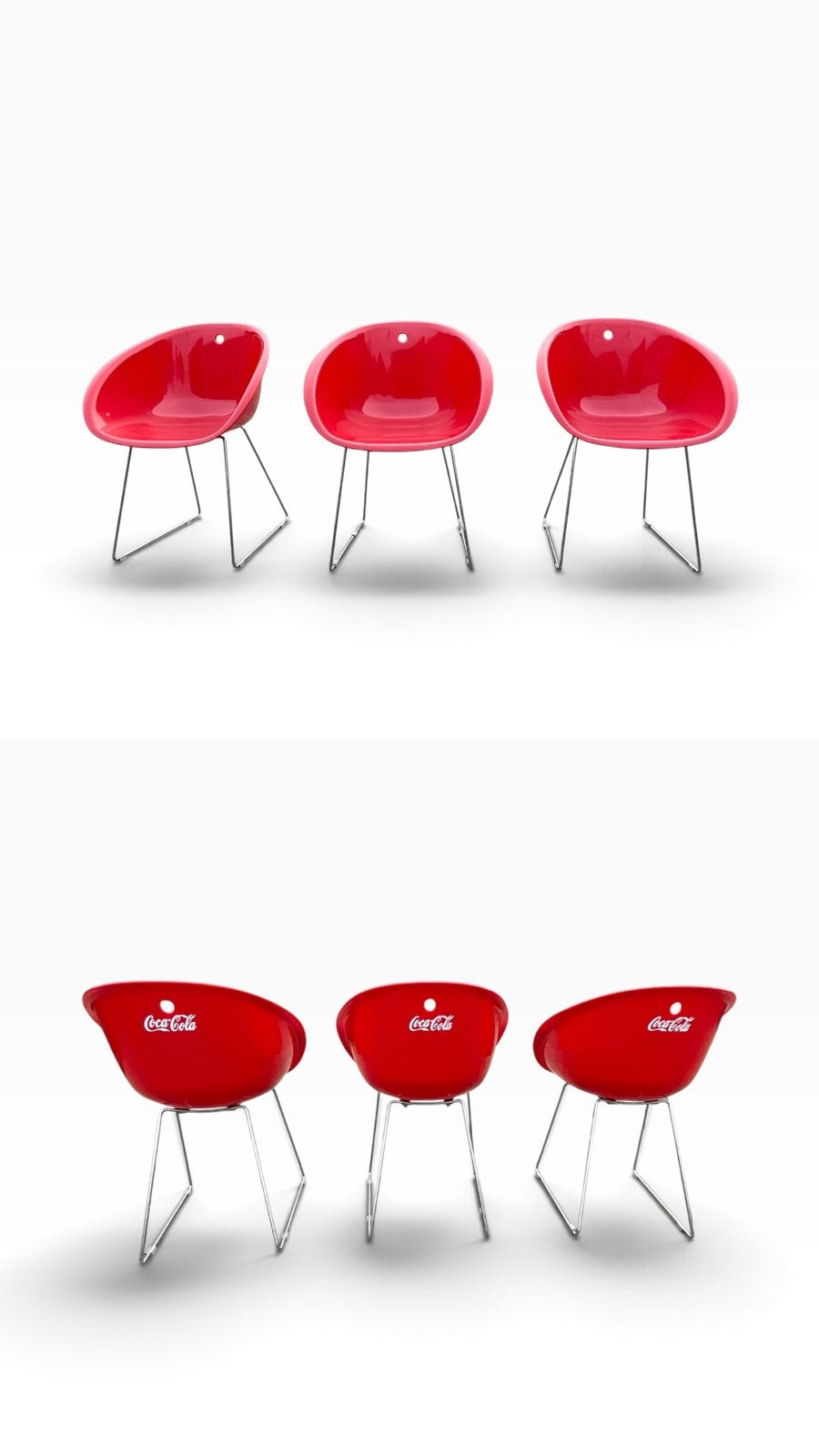 3 Design kuip-stoelen model Gliss 921, Ophalen, Zo goed als nieuw