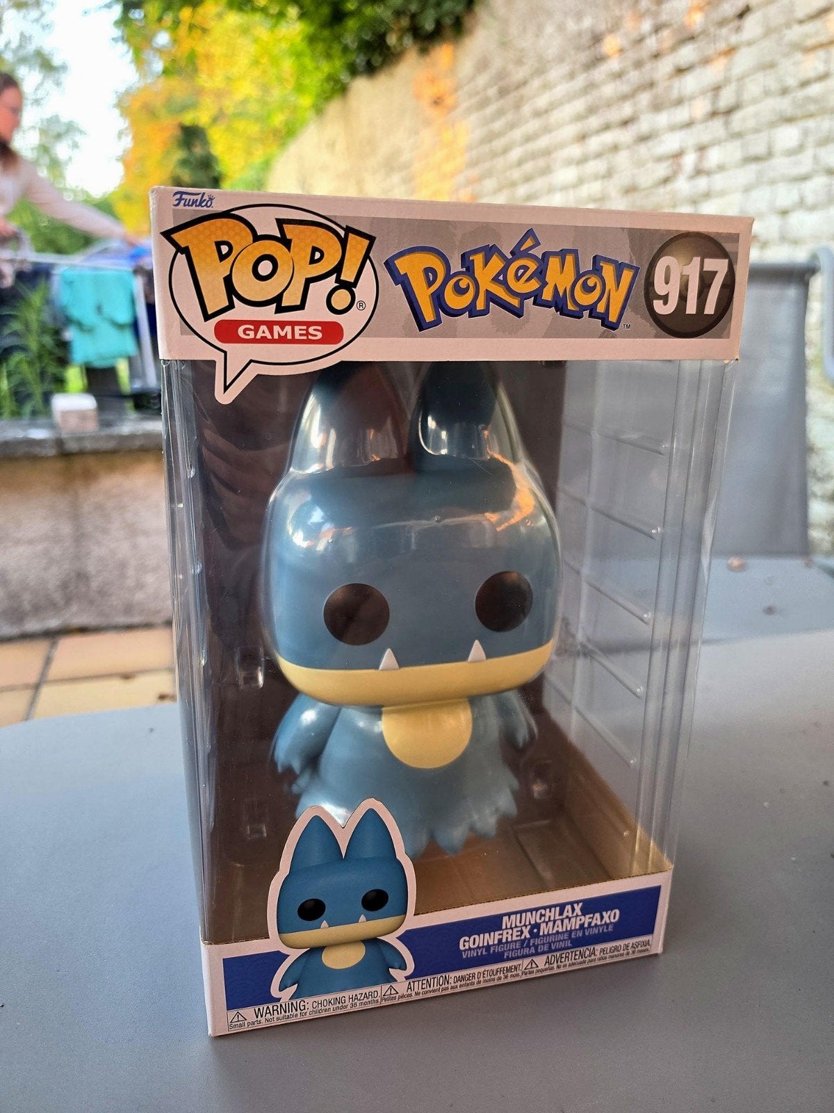 Funko Pop Pokémon Munchlax / Goinfrex #917 Jumbo 10" – Neuf, Enlèvement