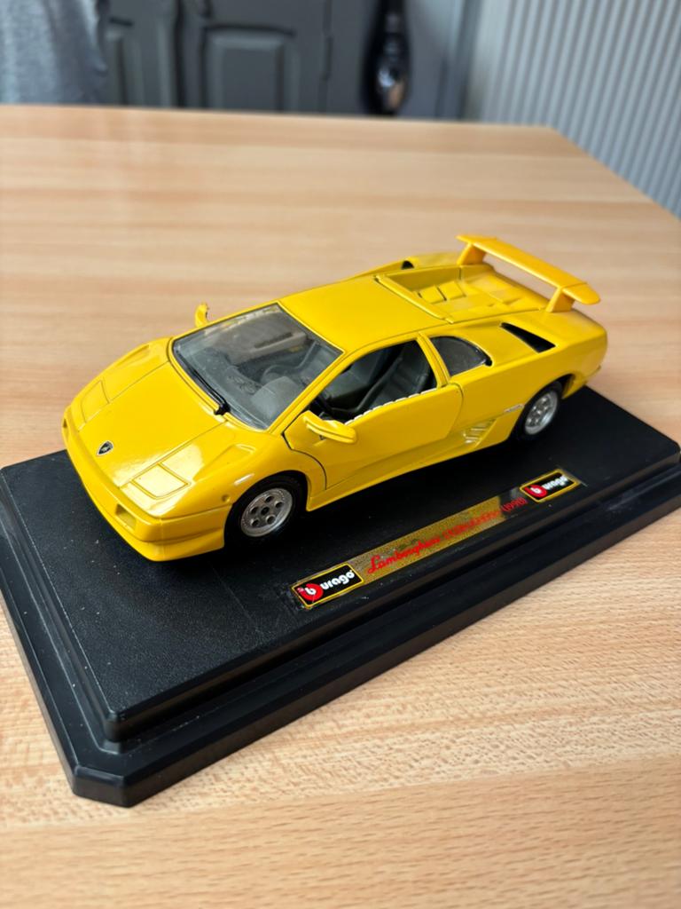 Lamborghini Diablo 1990, Hobby & Loisirs créatifs, Voitures miniatures | 1:24, Envoi, Comme neuf, Voiture, Burago