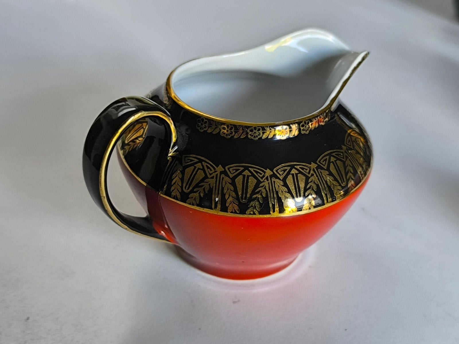 Art deco melkkannetje, Ophalen of Verzenden