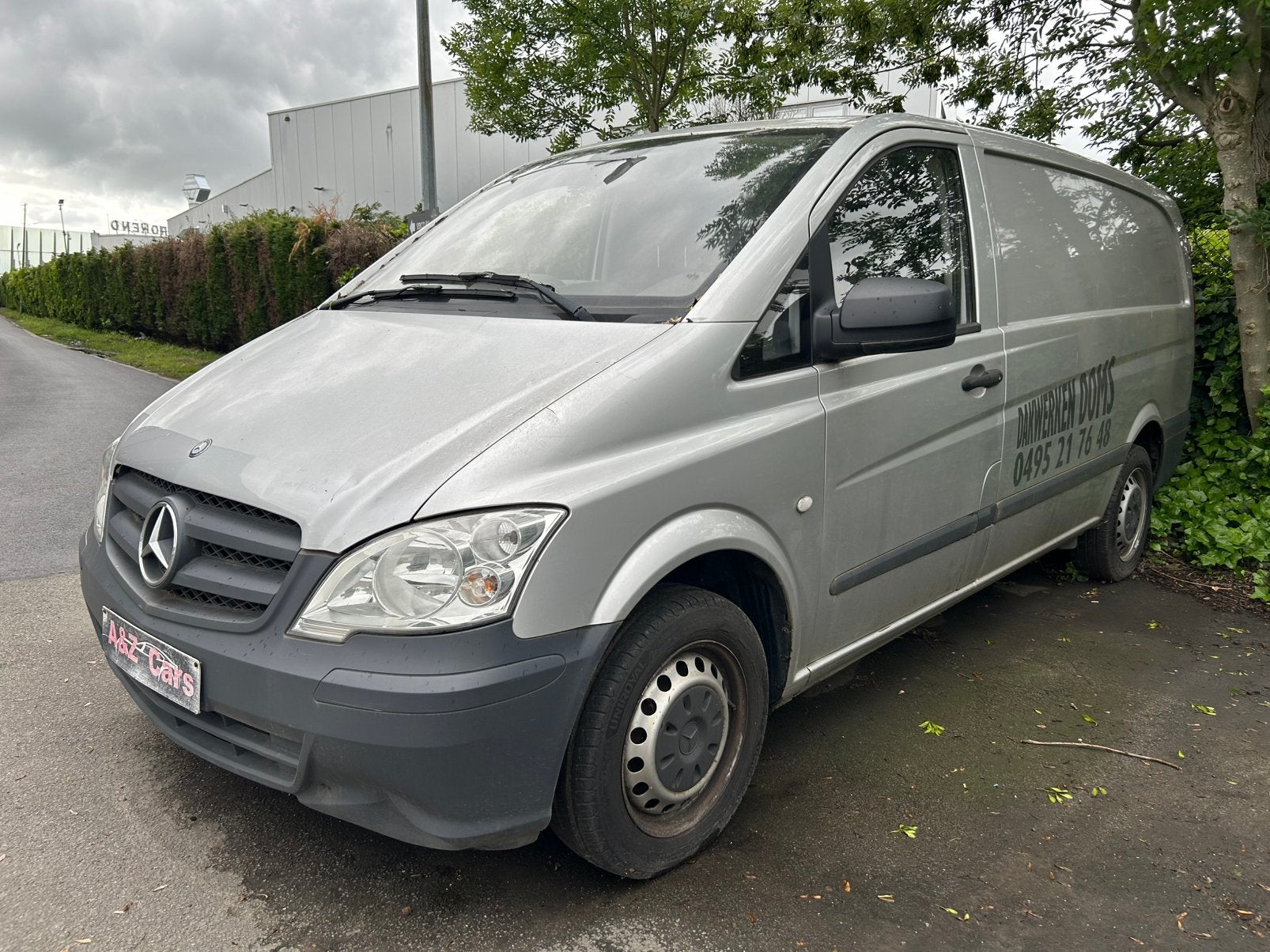 Mercedes Vito 113CDI / Getik in motor / zo meenemen, Auto's, Stof, Zwart, Bedrijf, Overige carrosserie