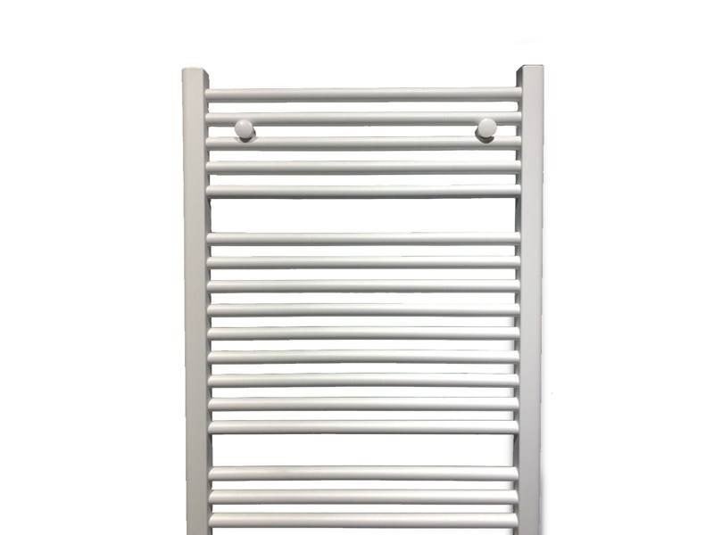 Handdoekradiator Belrad 160x50 cm midden Aansluit wit /zwart, Doe-het-zelf en Bouw, Ophalen, Nieuw, Radiator