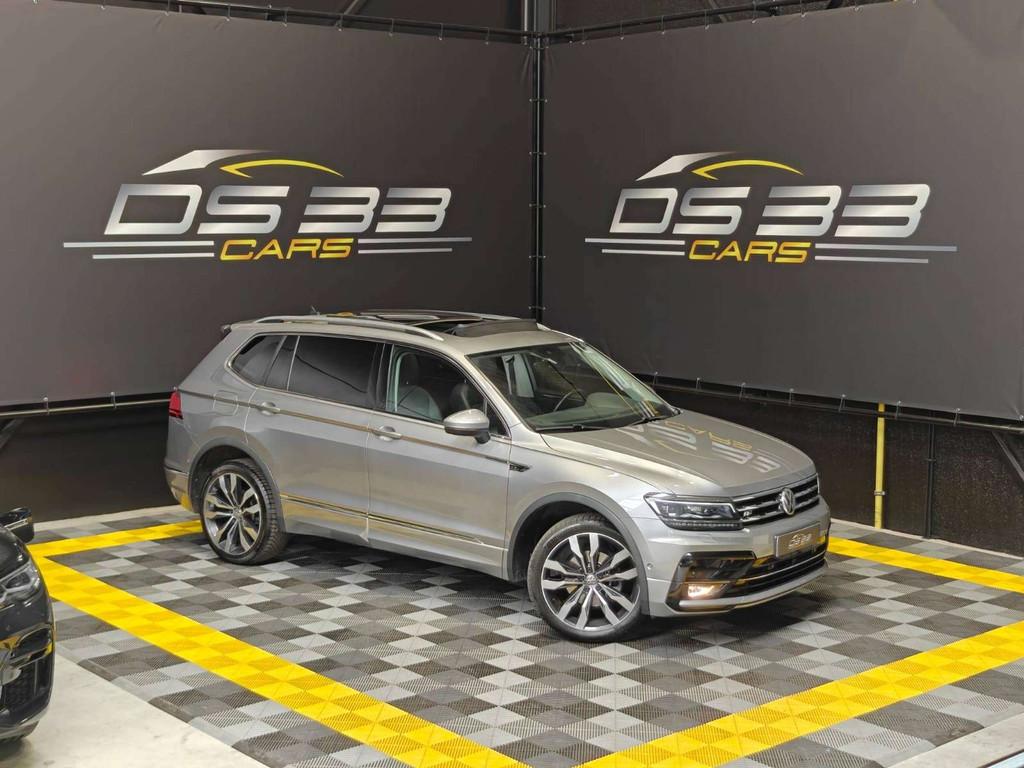 Volkswagen Tiguan Allspace 1.5 TSI R-line 7-zit/20"/Pano/Led, Auto's, 149 pk, 4 cilinders, 7 zetels, Leder