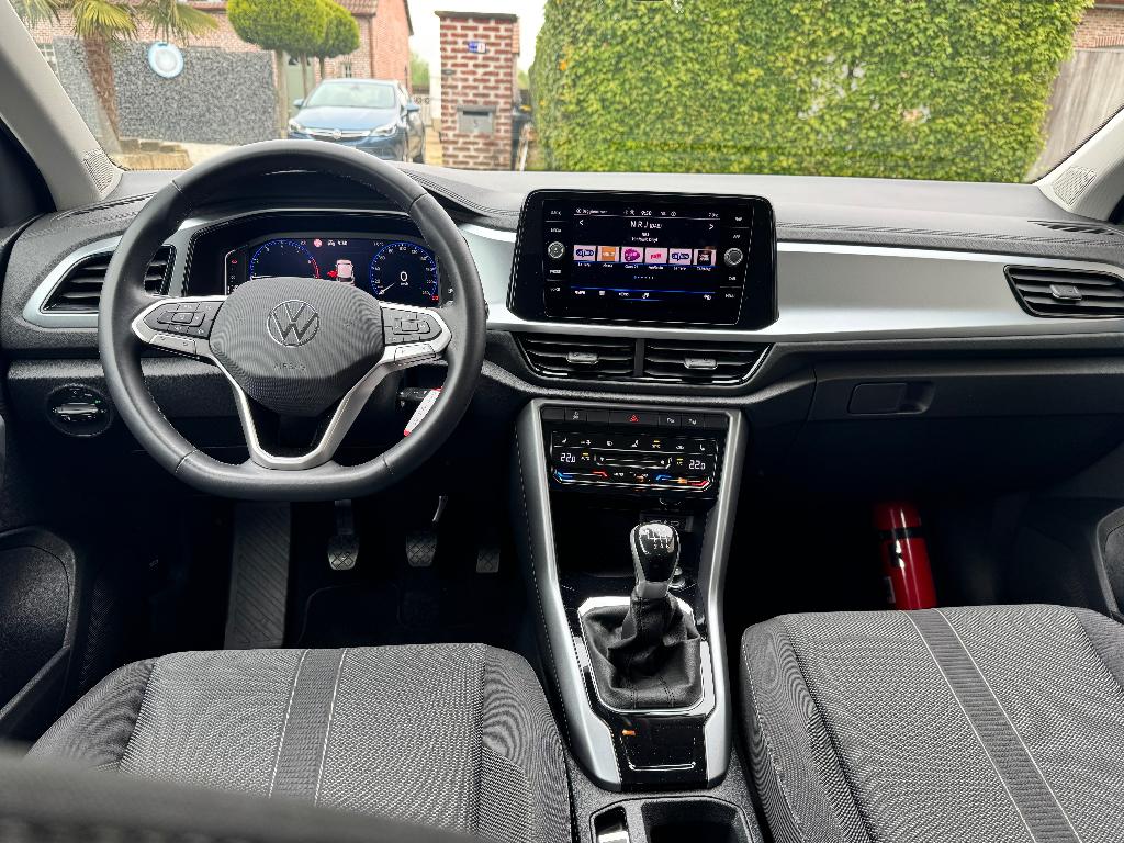 2023 VW T-Roc LED/ACC/CAM/Carplay/Park Assist/IQ Drive, Euro 6, Entreprise, Garantie prolongée, Boîte manuelle