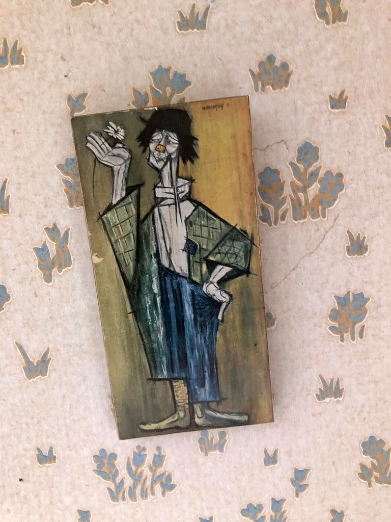 Kadertje met clown, Enlèvement