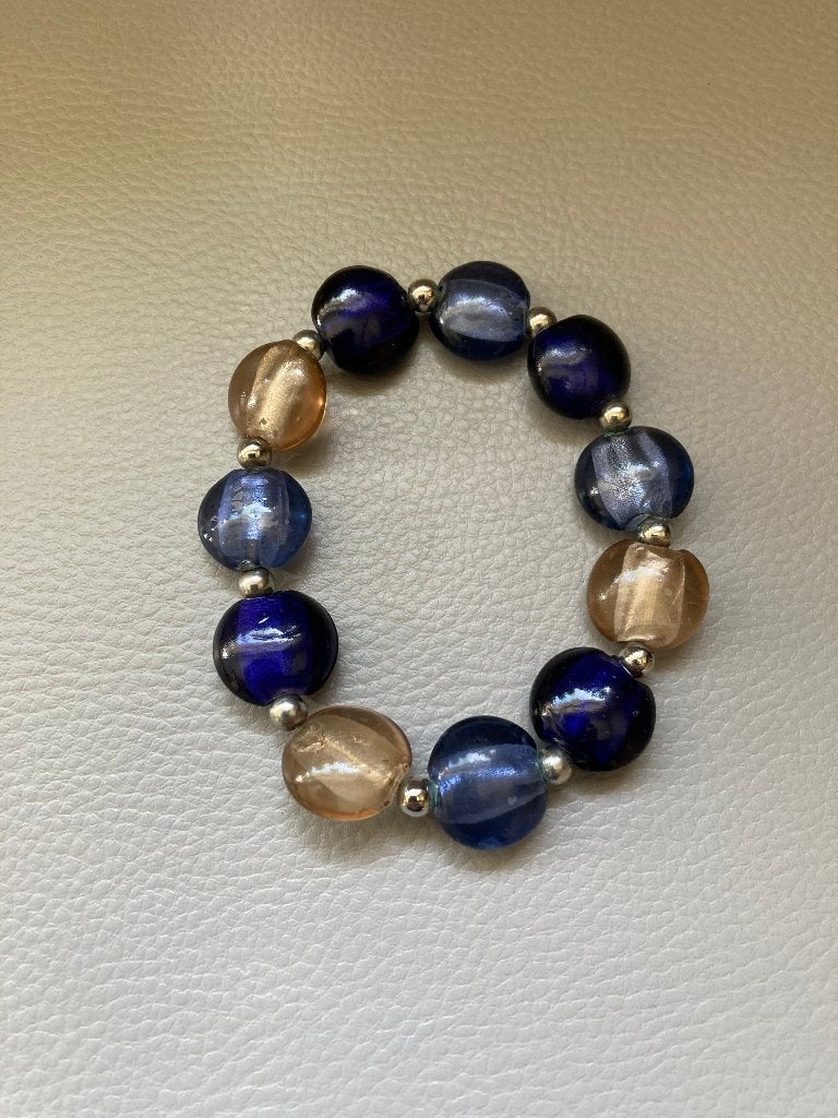 Armbandje, Handtassen en Accessoires, Ophalen of Verzenden, Zo goed als nieuw, Blauw