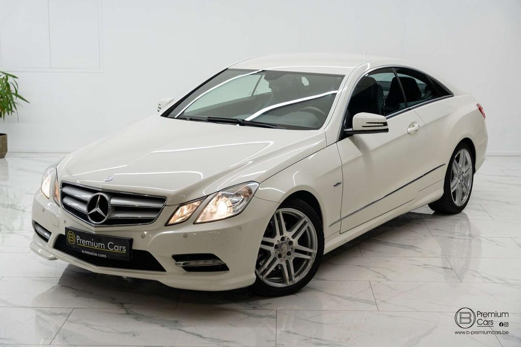 Mercedes-Benz E 220 CDI DPF Coupe 7G AMG Line! Facelift! Top, Auto's, Mercedes-Benz, Automaat, Gebruikt, Zwart, 4 cilinders