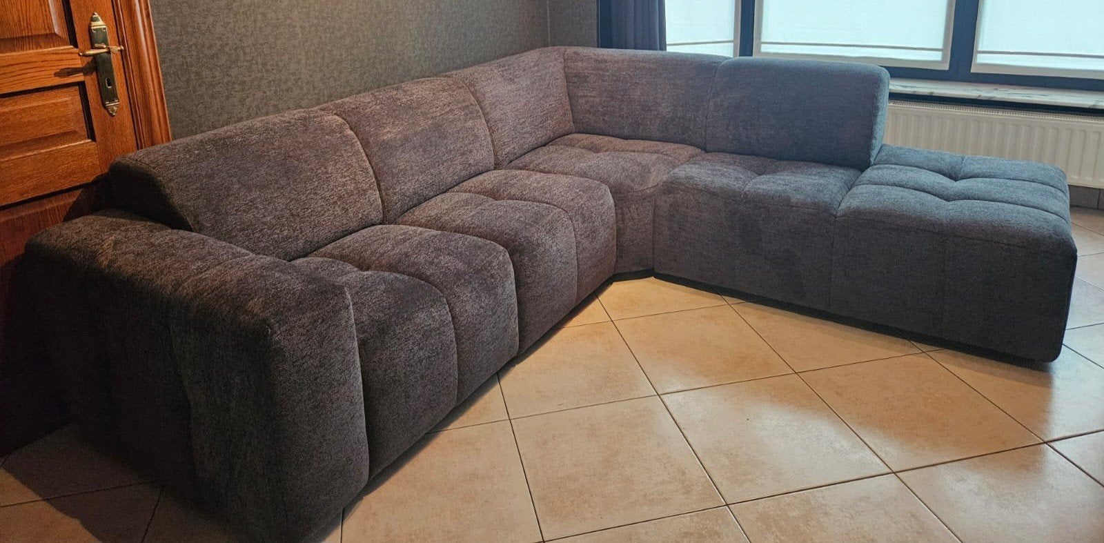 Hoeksalon te koop, Ophalen, Nieuw, Stof