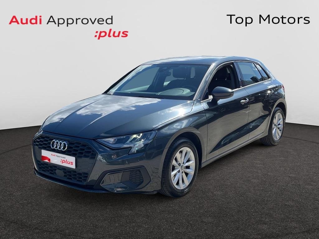 Audi A3 Sportback 2J GARANTIE*110PK*CARPLAY*GPS*SENSOREN A*B, Auto's, Audi, 124 g/km, Navigatiesysteem, Zilver of Grijs, Stadsauto