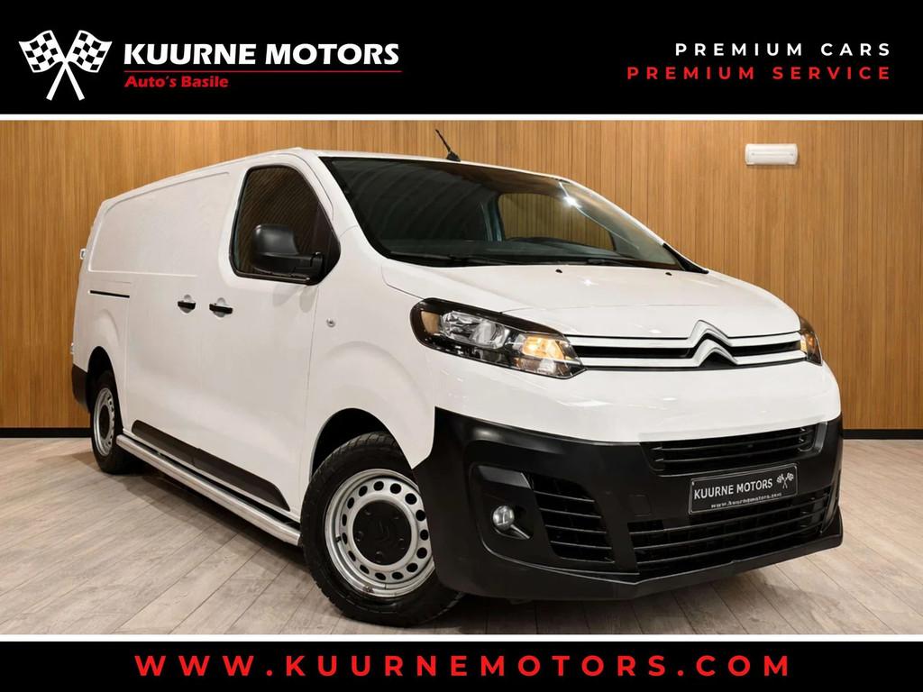 Citroën Jumpy 2.0HDI L3 Gps/Cam360 €17.769+BTW *1j garant, Auto's, Bestelwagens en Lichte vracht, Stof, Gebruikt, Citroën, Wit