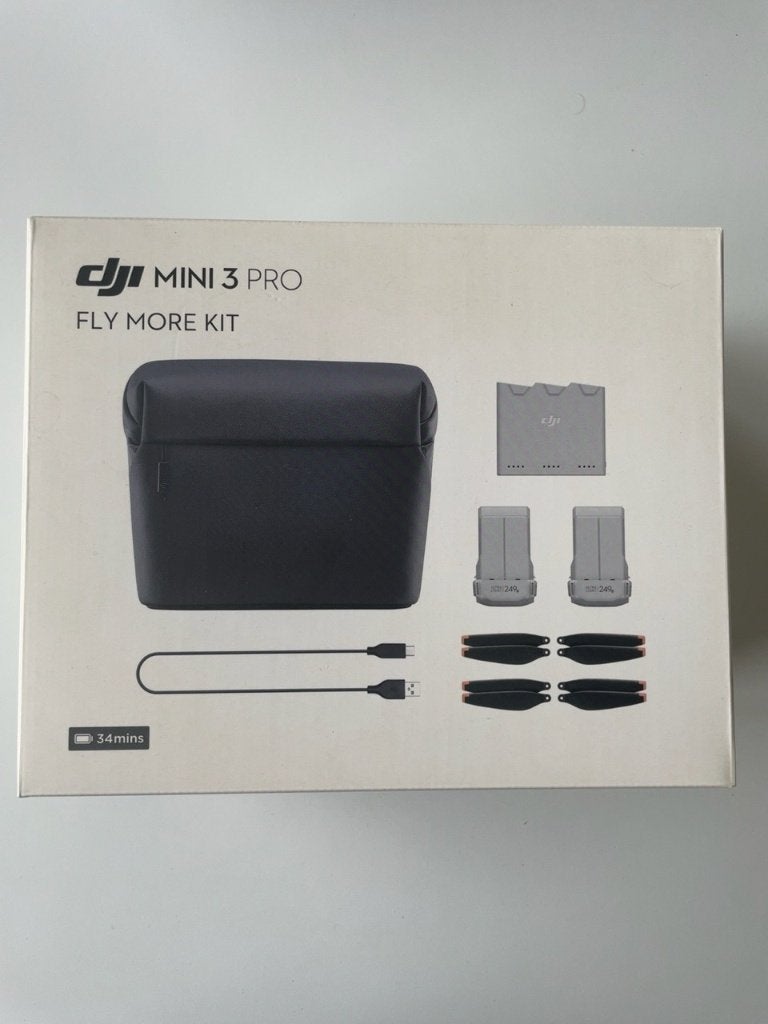 DJI Mini 3 Pro Fly More Kit – nieuw & geseald – geen drone, Audio, Tv en Foto, Ophalen, Nieuw, DJI, Extra accu('s)