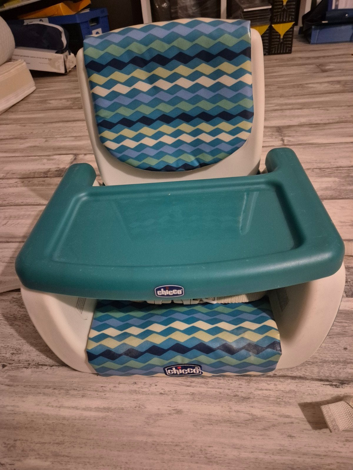 Stoelverhoger Chicco, Ophalen