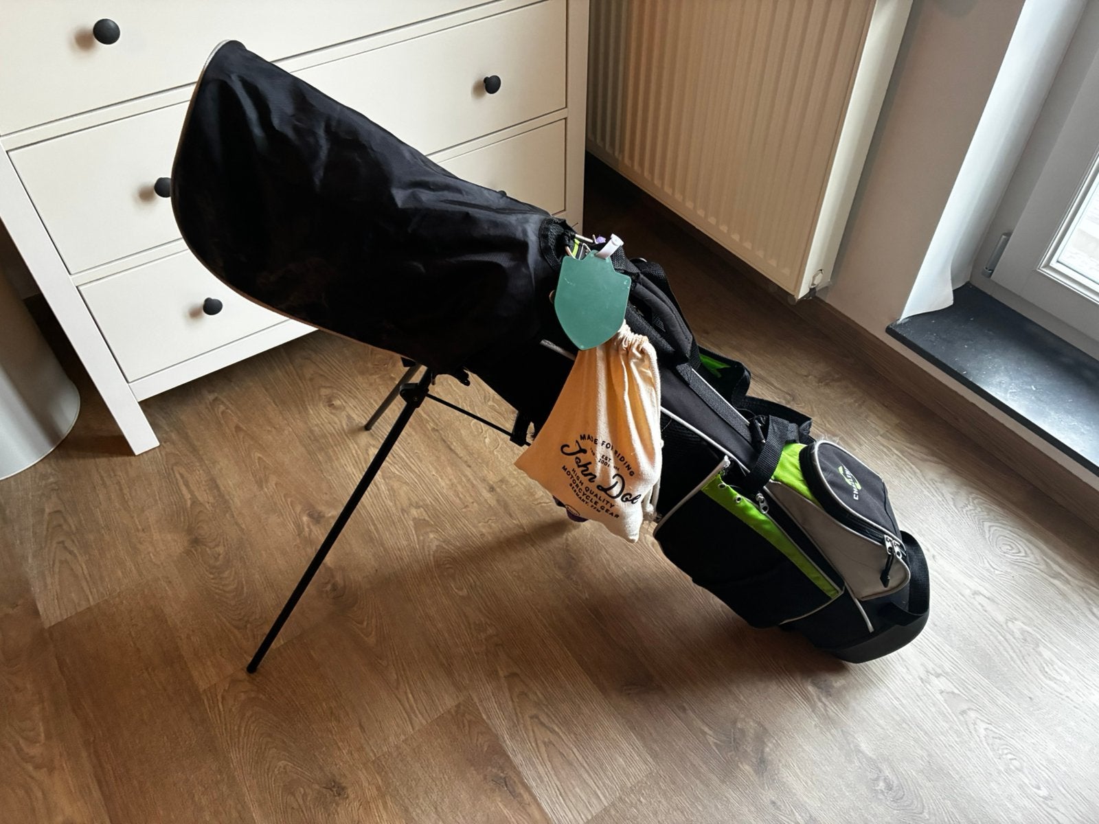 Golftas, clubs en toebehoren junior, Enlèvement, Utilisé