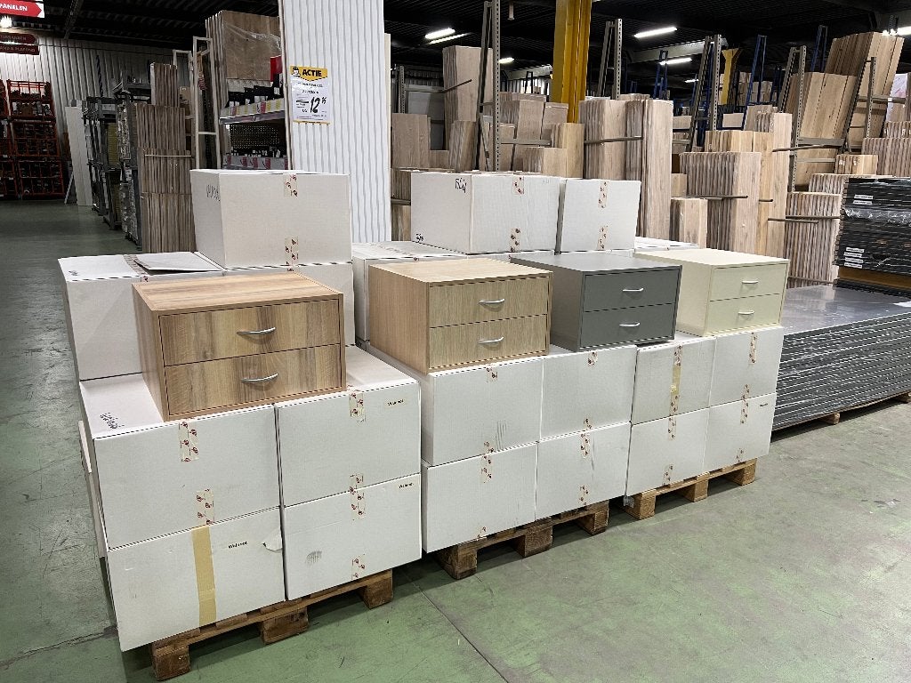 Ladekast | ladekasten | ladeblok | nachtkastje | kastje, Ophalen, 1 of 2 laden, Nieuw, 50 tot 100 cm