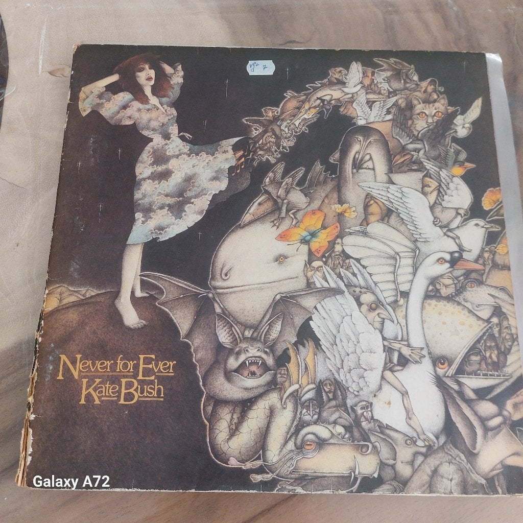 kate bush never for ever gatefold, Enlèvement ou Envoi, Utilisé, Autres formats