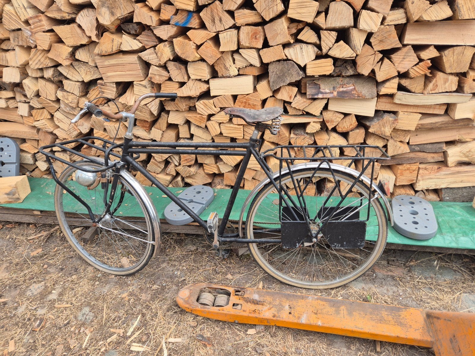 oude postfiets, Fietsen en Brommers, Ophalen, Gebruikt