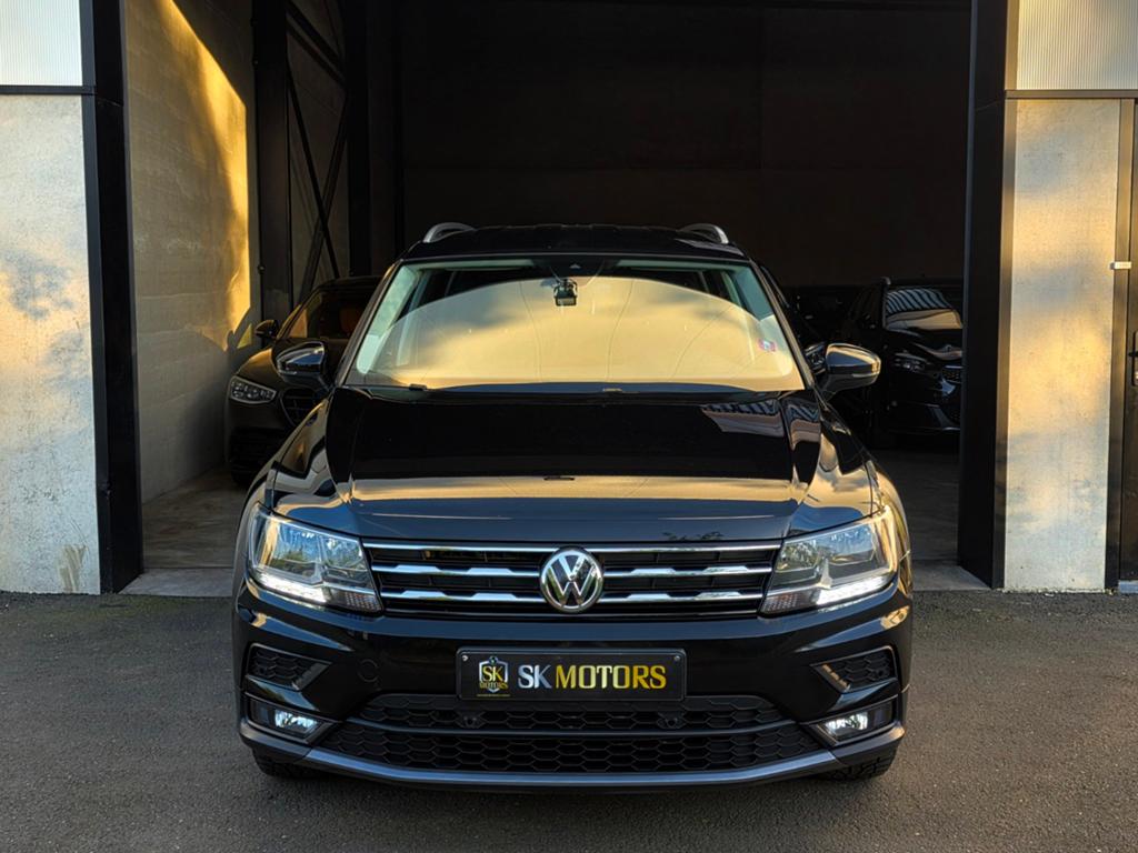 Tiguan 7 Places 2021 TSI 150CV DSG ACC Carplay Camera Garant, Autos, Entreprise, Entretenue par le concessionnaire, Noir, 5 portes