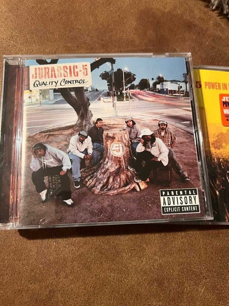 2 CD's van Jurassic 5: Quality Control (2000) & Power in Num, Ophalen of Verzenden, Zo goed als nieuw