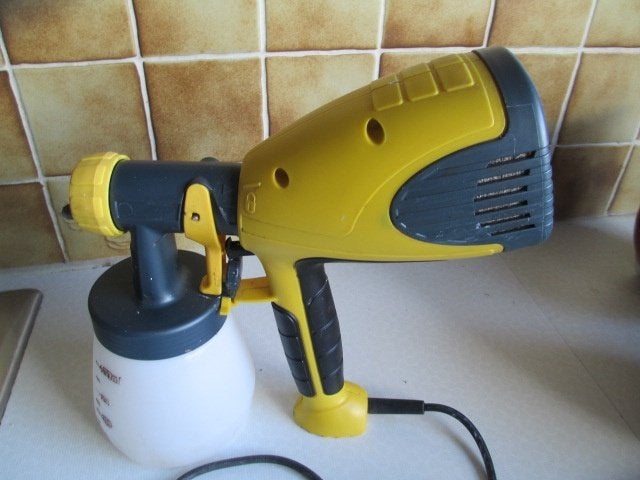 te koop  verfspuit  (electrt.), Ophalen, Zo goed als nieuw