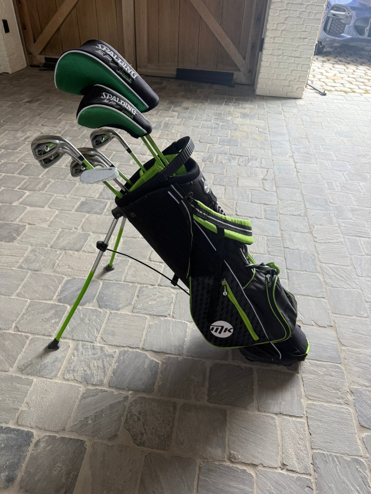 Complete kindergolfset MKids Pro / Spalding junior met zak, Sport en Fitness, Ophalen, Zo goed als nieuw, Set