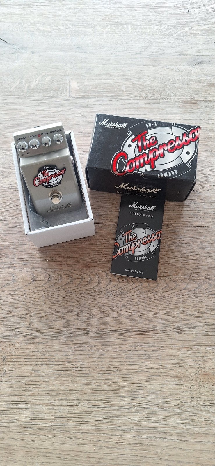 Marshall the compressor edward, Muziek en Instrumenten, Effecten, Ophalen of Verzenden, Zo goed als nieuw, Compressor