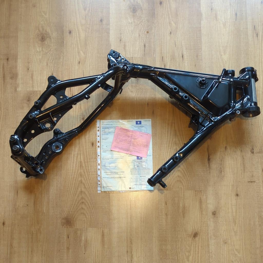 Yamaha XT600E kader frame + alle papieren MJ 2000 ( XT 600 E, Motoren, Onderdelen | Yamaha, Gereviseerd, Ophalen