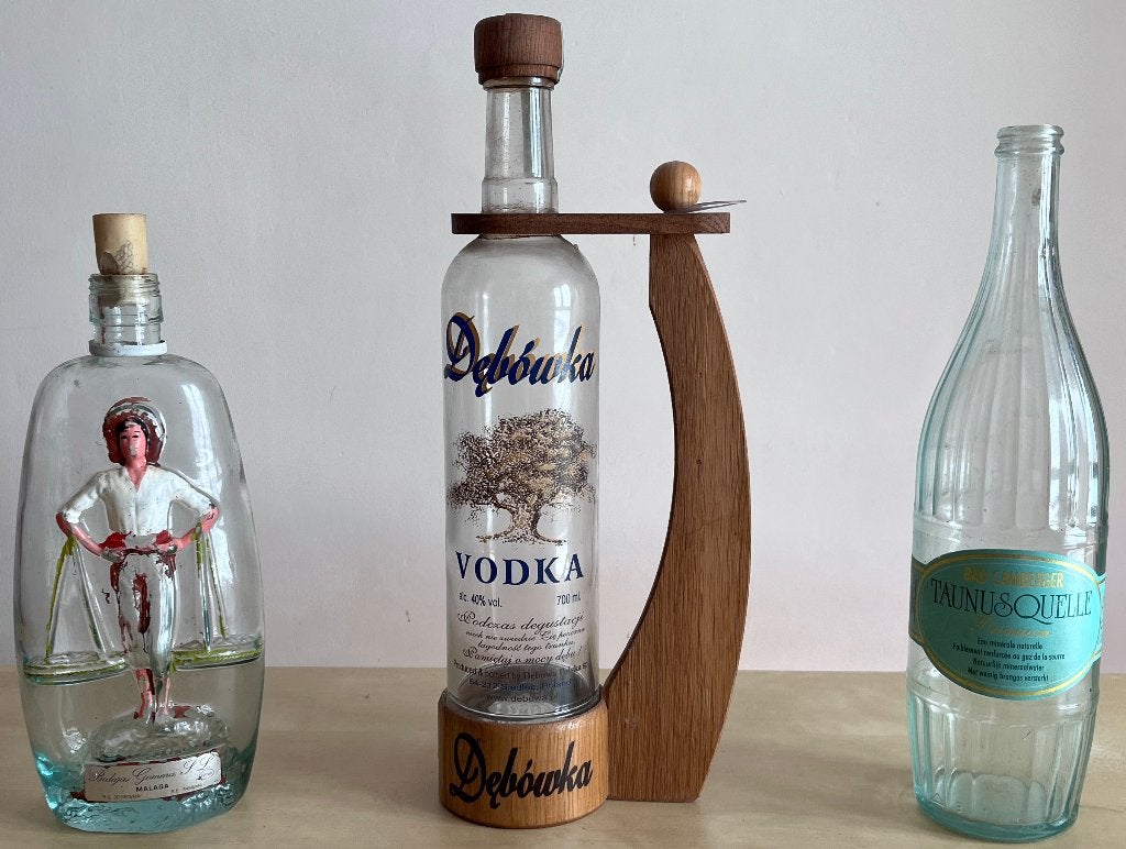 Lot 18 bouteilles collection (Coca-Cola JPG, Vodka, Vin), Collections, Enlèvement, Utilisé, Autres régions, Autres types