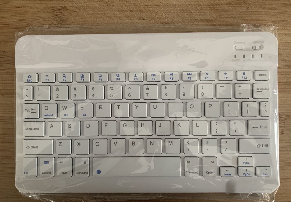 Bluetooth Mini-toetsenbord zwart of wit, Ophalen of Verzenden, Nieuw, Draadloos